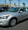 honda accord 2008 silver sedan ex l v6 gasoline 6 cylinders front wheel drive automatic 92235