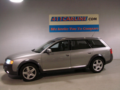 audi allroad 2003 gray wagon 2 7t gasoline 6 cylinders all whee drive automatic 55305