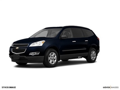 chevrolet traverse 2011 dk  blue suv ls gasoline 6 cylinders all whee drive 6 speed automatic 55391