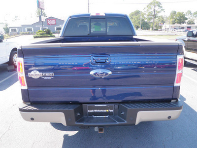 ford f 150 2009 dk  blue king ranch flex fuel 8 cylinders 4 wheel drive automatic with overdrive 32401