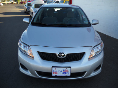 toyota corolla 2010 silver sedan gasoline 4 cylinders front wheel drive automatic 79925