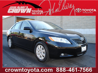 toyota camry 2009 black sedan xle gasoline 4 cylinders front wheel drive automatic 91761