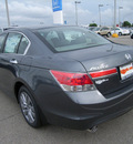 honda accord 2012 dk  gray sedan gasoline 6 cylinders front wheel drive not specified 46219
