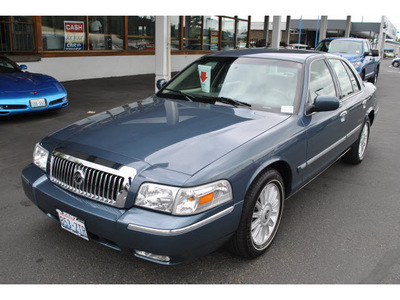 mercury grand marquis 2008 blue sedan ls gasoline 8 cylinders rear wheel drive 4 speed automatic 98032