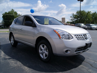 nissan rogue 2010 silver suv gasoline 4 cylinders automatic 61008