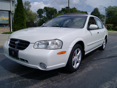 nissan maxima 2000 white sedan gasoline v6 front wheel drive automatic 61008