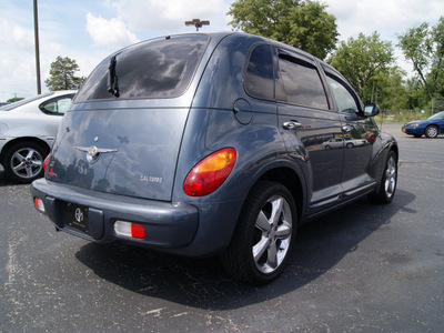 chrysler pt cruiser 2003 steel blue wagon gasoline 4 cylinders front wheel drive automatic 61008