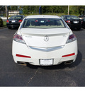 acura tl 2009 white diamond sedan w tech gasoline 6 cylinders front wheel drive shiftable automatic 07712