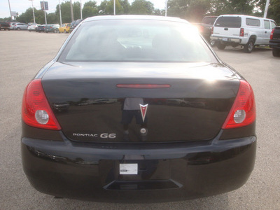 pontiac g6 2008 black sedan value leader gasoline 4 cylinders front wheel drive automatic 60007