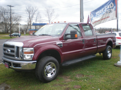 ford f 350 2008 maroon super duty gasoline 8 cylinders 4 wheel drive automatic 13502