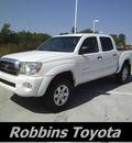 toyota tacoma 2007 white prerunner v6 gasoline 6 cylinders rear wheel drive automatic 75503