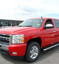 chevrolet silverado 1500 2011 red lt flex fuel 8 cylinders 4 wheel drive automatic 27330