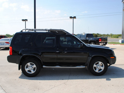 nissan xterra 2004 black suv gasoline 6 cylinders rear wheel drive automatic with overdrive 76087
