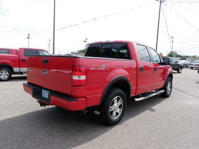 ford f 150 2004 red scw fx4 gasoline 8 cylinders 4 wheel drive 4 speed automatic 55321