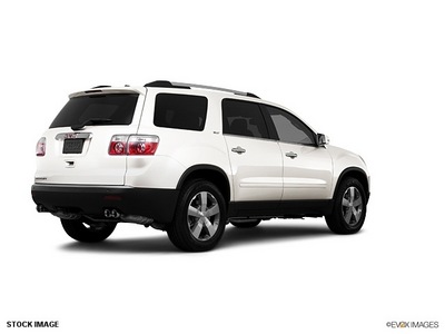 gmc acadia 2011 white suv slt 1 gasoline 6 cylinders front wheel drive 6 speed automatic 45036