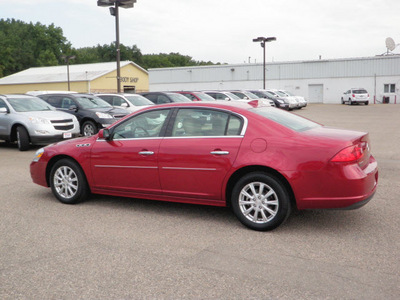 buick lucerne 2011 red sedan cxl flex fuel 6 cylinders front wheel drive automatic 55318