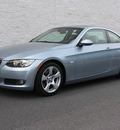 bmw 3 series 2009 lt  blue coupe 328i gasoline 6 cylinders rear wheel drive automatic 27616