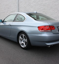 bmw 3 series 2009 lt  blue coupe 328i gasoline 6 cylinders rear wheel drive automatic 27616