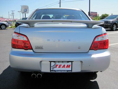 subaru impreza 2004 silver sedan wrx gasoline 4 cylinders all whee drive automatic 46410