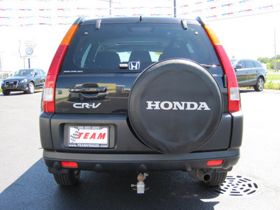 honda cr v 2002 black suv ex gasoline 4 cylinders all whee drive automatic with overdrive 46410