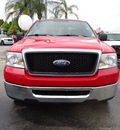 ford f 150 2007 red xlt gasoline 8 cylinders rear wheel drive automatic 33177