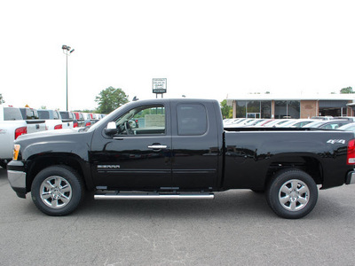 gmc sierra 1500 2011 black sle flex fuel 8 cylinders 4 wheel drive automatic 27330