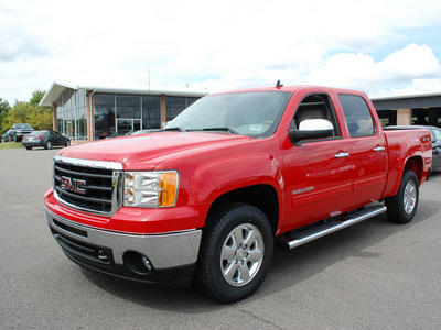 gmc sierra 1500 2011 red sle flex fuel 8 cylinders 4 wheel drive automatic 27330