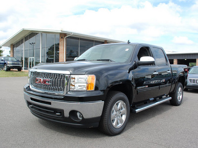 gmc sierra 1500 2011 black sle flex fuel 8 cylinders 2 wheel drive automatic 27330