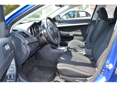 mitsubishi lancer 2011 blue sedan es gasoline 4 cylinders front wheel drive automatic 76903