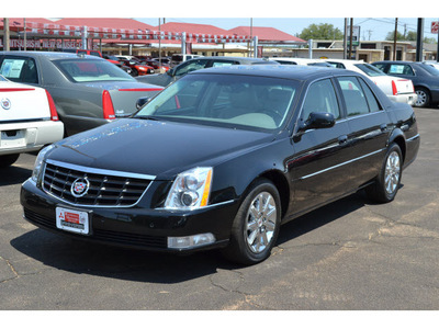 cadillac dts 2010 black sedan premium collection gasoline 8 cylinders front wheel drive automatic 76903