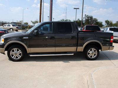 ford f 150 2005 brown lariat gasoline 8 cylinders rear wheel drive automatic 75228