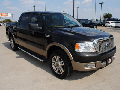 ford f 150 2005 brown lariat gasoline 8 cylinders rear wheel drive automatic 75228