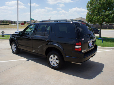 ford explorer 2010 black suv xlt gasoline 6 cylinders 2 wheel drive automatic with overdrive 76108