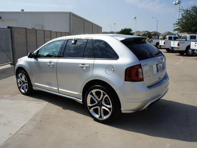 ford edge 2011 silver sport gasoline 6 cylinders front wheel drive automatic 76108