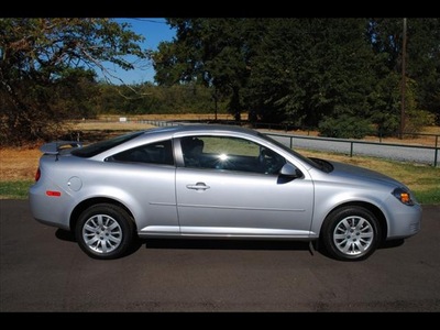 chevrolet cobalt 2010 silver coupe lt gasoline 4 cylinders front wheel drive automatic 75570