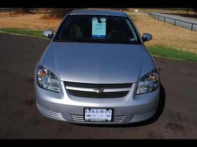 chevrolet cobalt 2010 silver coupe lt gasoline 4 cylinders front wheel drive automatic 75570