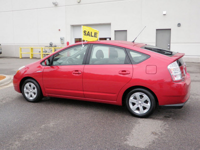 toyota prius 2008 red hatchback hybrid hybrid 4 cylinders front wheel drive automatic 56001
