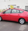 toyota prius 2008 red hatchback hybrid hybrid 4 cylinders front wheel drive automatic 56001