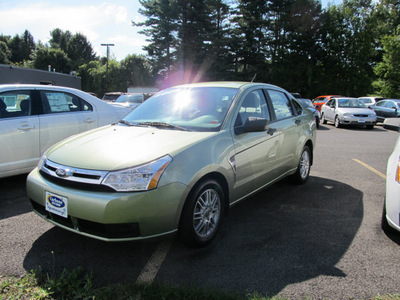 ford focus 2008 green sedan gasoline 4 cylinders front wheel drive automatic with overdrive 13502
