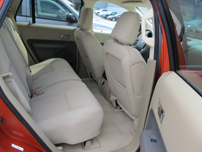 ford edge 2007 orange suv se gasoline 6 cylinders all whee drive automatic with overdrive 13502