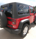 jeep wrangler 2011 red suv sport gasoline 6 cylinders 4 wheel drive 6 speed manual 81212