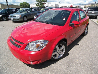 chevrolet cobalt 2009 red sedan lt gasoline 4 cylinders front wheel drive automatic 81212