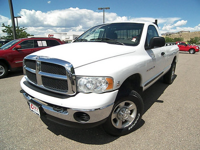 dodge ram 2500 2004 white pickup truck slt diesel 6 cylinders 4 wheel drive automatic 81212