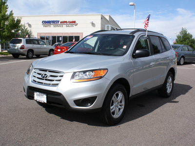 hyundai santa fe 2010 gray suv gls gasoline 4 cylinders all whee drive automatic 80126