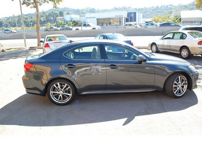 lexus is 250 2008 black sedan gasoline 6 cylinders rear wheel drive not specified 94901