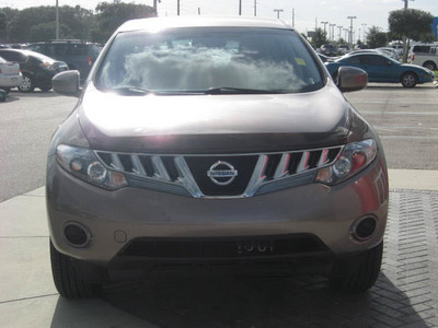 nissan murano 2009 bronze suv s gasoline 6 cylinders front wheel drive automatic 33884