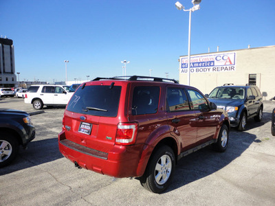 ford escape 2012 red suv xlt awd flex fuel 6 cylinders all whee drive automatic with overdrive 60546