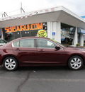 honda accord 2008 basque red sedan ex gasoline 4 cylinders front wheel drive automatic 07701