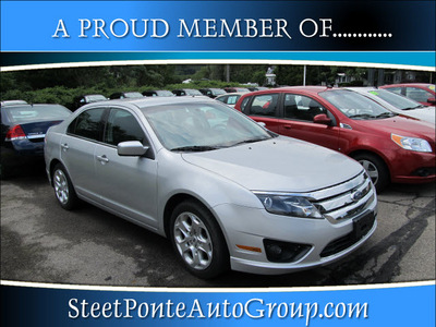 ford fusion 2010 silver sedan se gasoline 4 cylinders front wheel drive automatic 13350