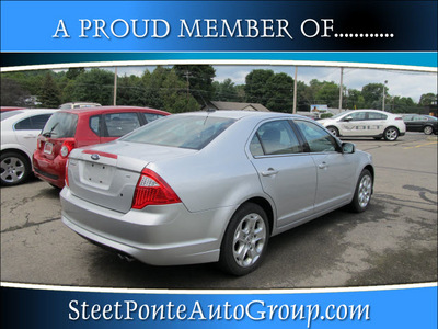 ford fusion 2010 silver sedan se gasoline 4 cylinders front wheel drive automatic 13350